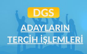 Dikey Geçiş Sınavında Adayların Tercih İşlemleri