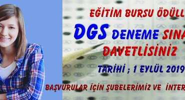 Ödüüllü  DGS deneme Sınavımıza Davetlisiniz.